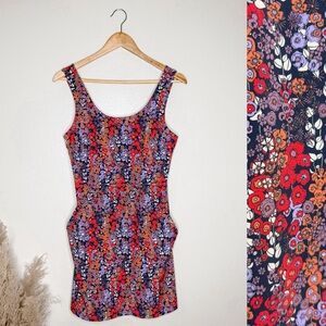 Smartwool Activewear Ditsy Floral Print Dress